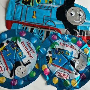 Thomas & Friends Bright Blue Happy Birthday Party Balloons